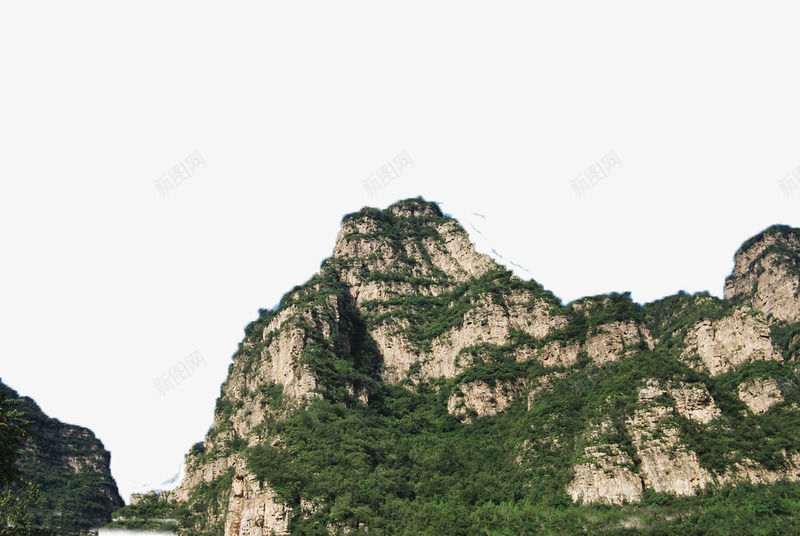 青山巍峨png免抠素材_新图网 https://ixintu.com 大山 巍峨 景色 树林 清山绿水 石头 自然风光