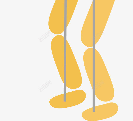 被困住的人矢量图ai免抠素材_新图网 https://ixintu.com 创意 卡通 手绘 抽象 被困的人 露天的笼子 矢量图