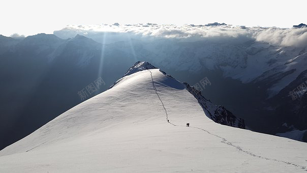 雪地与天空png免抠素材_新图网 https://ixintu.com 天空 背景 雪 雪地