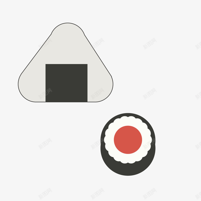 日本寿司png免抠素材_新图网 https://ixintu.com ai插画 卡通 招财猫 插画 日本 日本风情 风情
