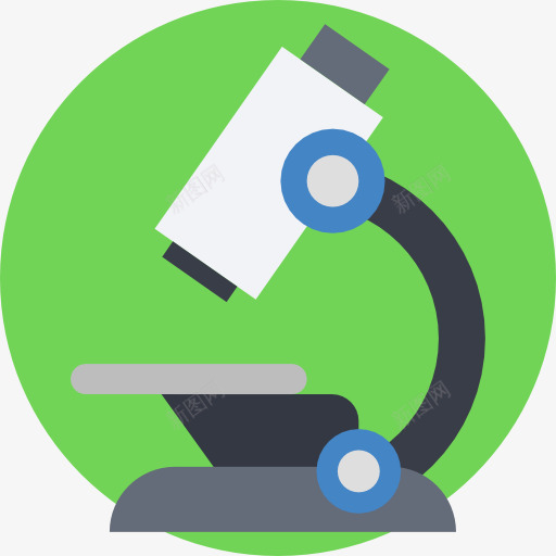 显微镜图标png_新图网 https://ixintu.com 医学 工具和用具 教育 显微镜 科学 观察