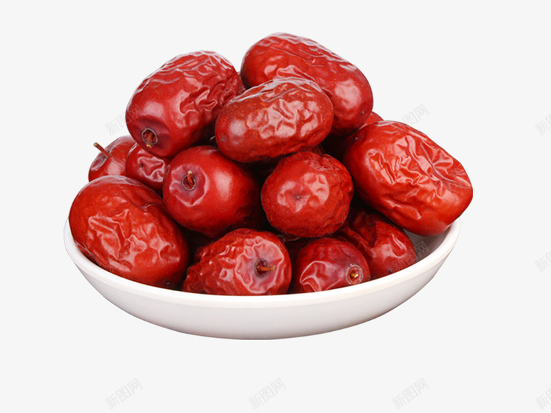 红枣png免抠素材_新图网 https://ixintu.com 盘子 红枣 红枣高清图片免费下载 食品