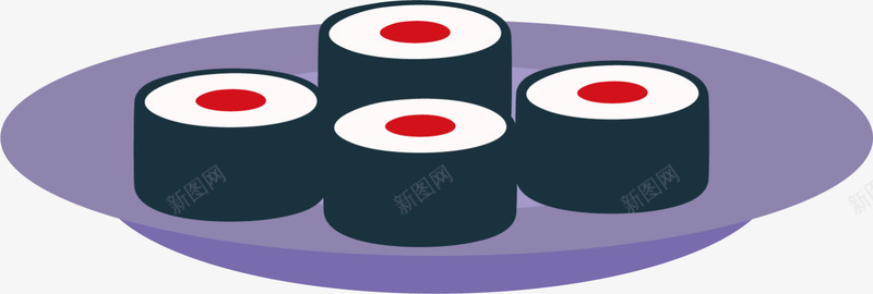 卡通日本寿司美食png免抠素材_新图网 https://ixintu.com 卡通美食 寿司 度假 旅游 日本料理 食品 餐饮