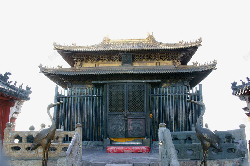 武当山金顶金殿png免抠素材_新图网 https://ixintu.com 名胜古迹 地方景点 实物图 摄影图 武当山 金顶金殿 风景 高清图片