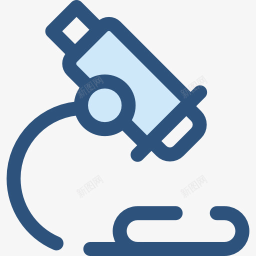 显微镜图标png_新图网 https://ixintu.com 医学 工具和用具 教育 显微镜 科学 观察