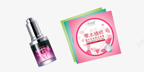 化妆品面膜精油png免抠素材_新图网 https://ixintu.com 化妆品 护肤品 精油 素材 补水 面膜