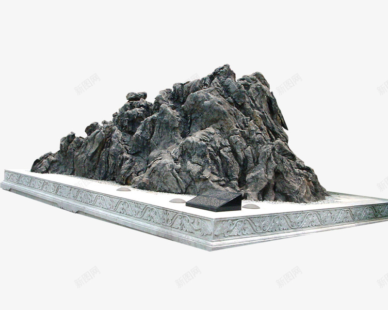 石头假山景观png免抠素材_新图网 https://ixintu.com 假山 园林后期 园林素材 景观石 石头造型