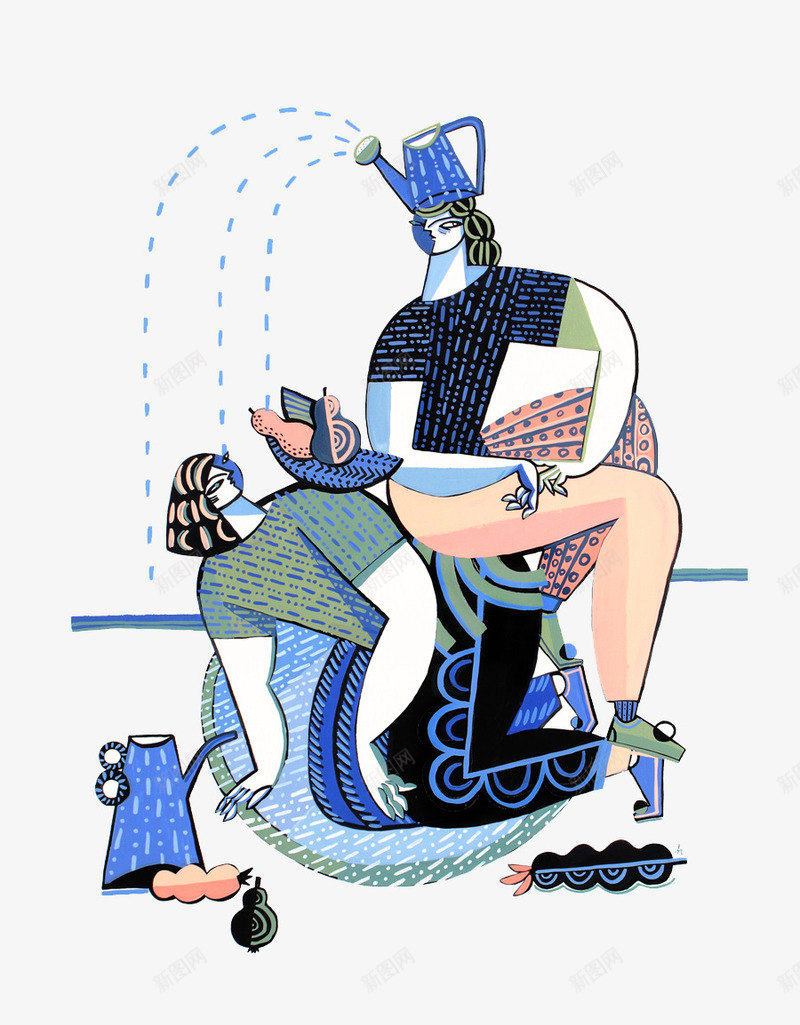 抽象涂鸦卡通人物png免抠素材_新图网 https://ixintu.com Q版 卡通 卡通人物 叛逆的 嘻哈 插画 暗黑系 涂鸦 潮流 潮牌 美式漫画 美漫 街头涂鸦