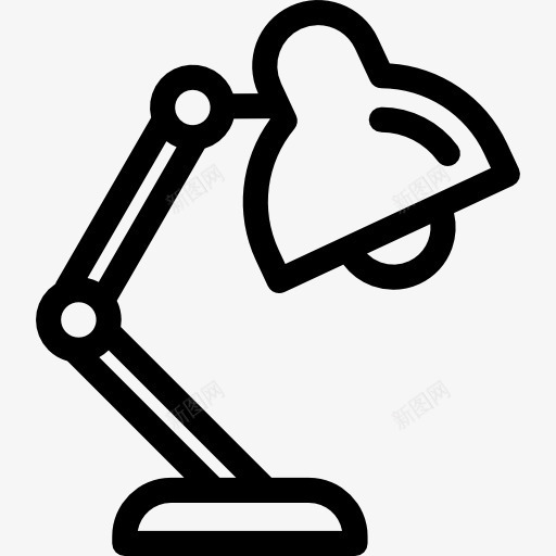 灯图标png_新图网 https://ixintu.com 光 台灯 工具和用具 技术 教育 灯具 照明