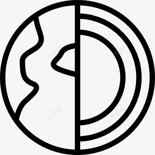 地质图标png_新图网 https://ixintu.com 地球 地质 学校 教育