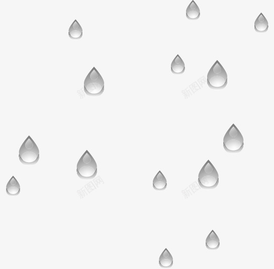 精美透明水珠雨水雨滴png免抠素材_新图网 https://ixintu.com 水珠 精美 透明 雨水 雨滴