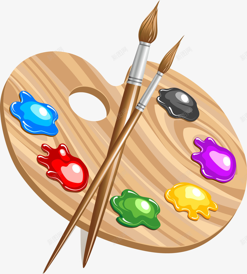 教育学校画笔png免抠素材_新图网 https://ixintu.com 学校 教育 画笔 艺术
