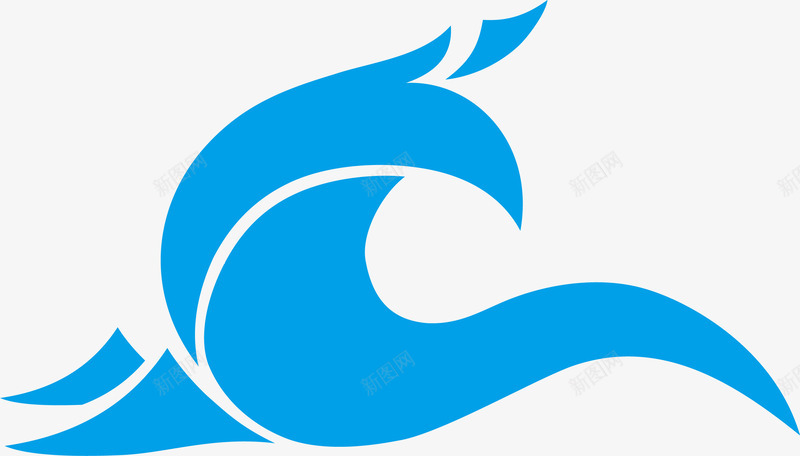 浪花卡通png免抠素材_新图网 https://ixintu.com 卡通 日本海浪 日本海浪图 浪花 蓝色 蓝色海浪