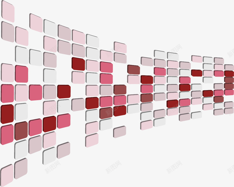 抽象几何立体方块矢量图ai免抠素材_新图网 https://ixintu.com 绔嬩綋 绾壊 鍑犱綍 鎶借薄 鏂瑰潡 矢量图