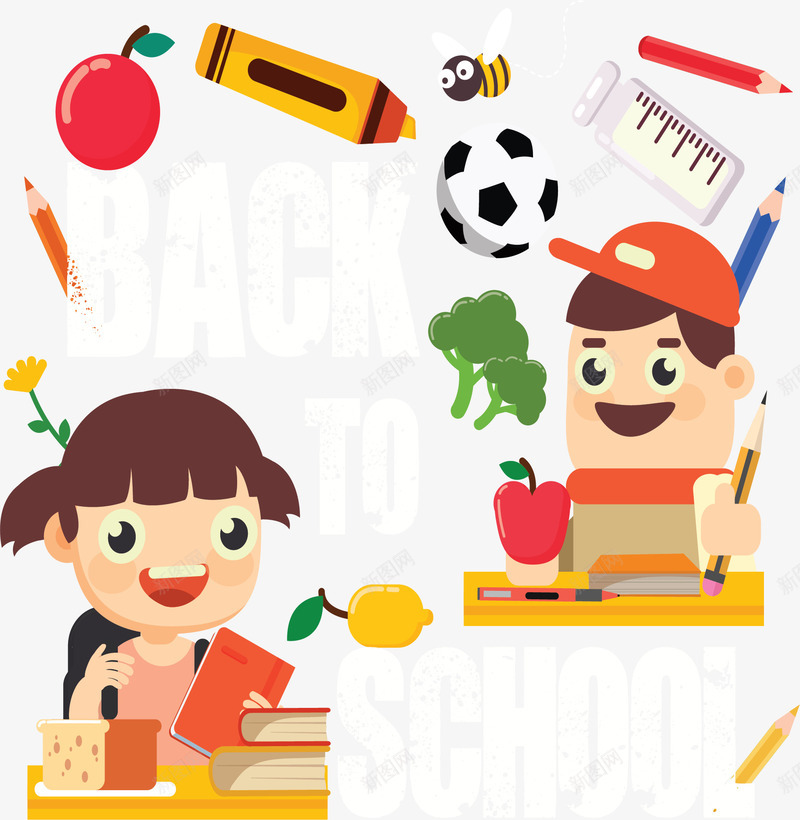课堂上上课的男孩女孩矢量图ai免抠素材_新图网 https://ixintu.com 在上课 教育 男孩女孩 矢量png 课堂上 矢量图