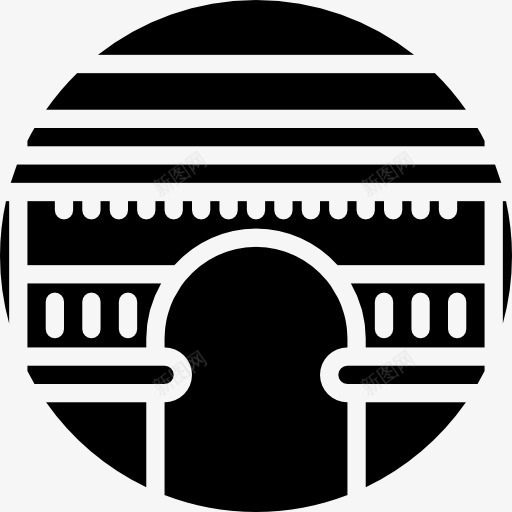 凯旋门图标png_新图网 https://ixintu.com 凯旋门 工程 巴黎 弧 标志性建筑 欧洲建筑 法国 纪念碑
