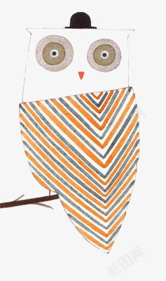 创意猫头鹰png免抠素材_新图网 https://ixintu.com 卡通 可爱 手绘 抽象 插画 文艺 清新 猫头鹰 鸟类