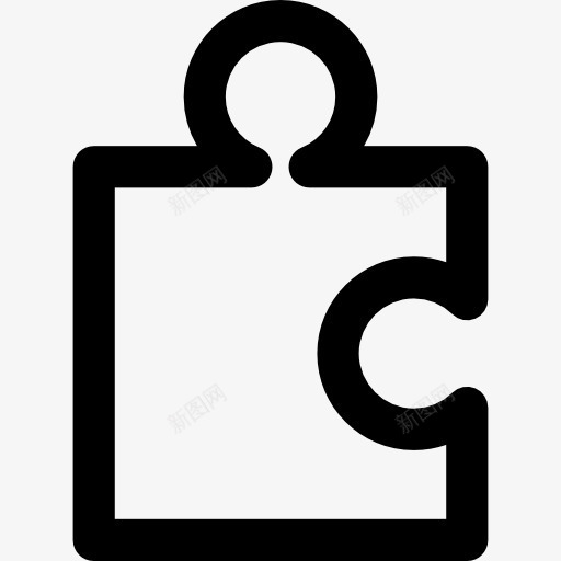 拼图图标png_新图网 https://ixintu.com 拼图 教育 智力游戏 智能 有趣 理解 组成