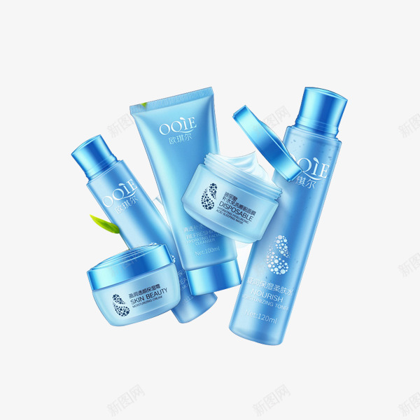 OOIE抗皱活力矿物质护肤png免抠素材_新图网 https://ixintu.com 产品实物 植物精华 美容