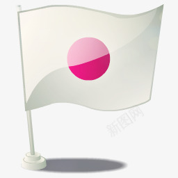 日本国旗png免抠素材_新图网 https://ixintu.com 国旗 手绘国旗 日本国旗