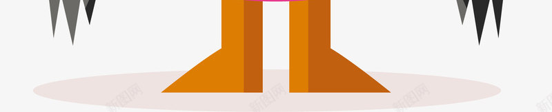 粉红色大眼怪矢量图ai免抠素材_新图网 https://ixintu.com 万圣节 大眼怪 怪物 矢量png 粉红色 粉色怪物 矢量图