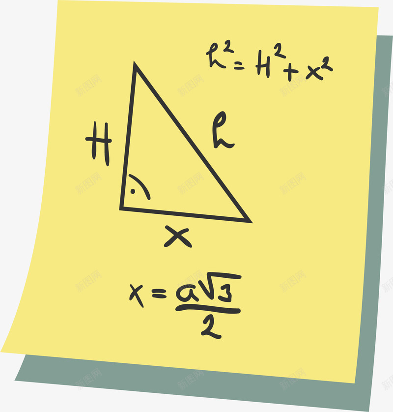 手绘纸张化学方程式png免抠素材_新图网 https://ixintu.com 公式 化学方程式 化学方程式计算 学校 手写公式 教学 教学公式 教育 方程式