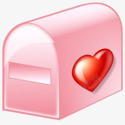 粉红邮箱情人节png免抠素材_新图网 https://ixintu.com 情人节 粉红 邮箱