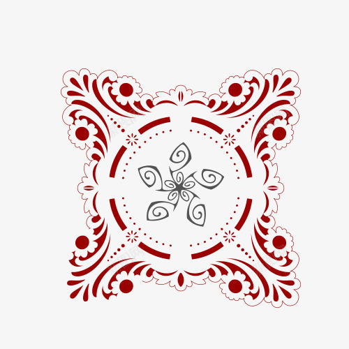 华丽欧式经典花纹png免抠素材_新图网 https://ixintu.com 古典 图腾 复古 彩色 欧式 线条 花纹