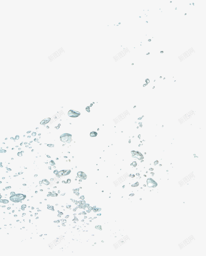 白色纯净漂浮水珠png免抠素材_新图网 https://ixintu.com 水珠 漂浮 白色 纯净 设计