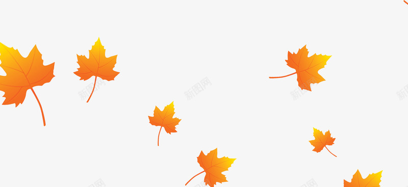 落下的金色枫叶背景中秋png免抠素材_新图网 https://ixintu.com 中秋 枫叶 背景 金色