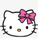 头戴粉红色蝴蝶结小猫咪头像png免抠素材_新图网 https://ixintu.com 头像 粉红色 蝴蝶结