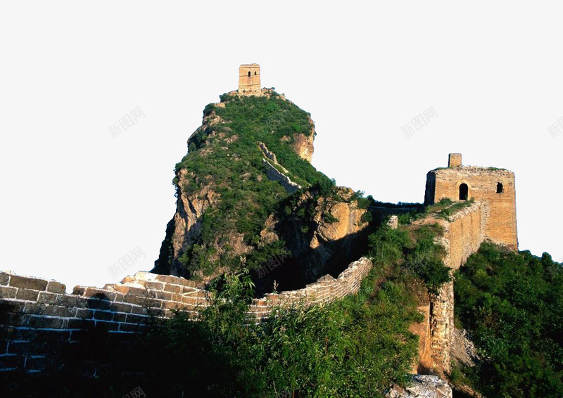 唯美长城风光片png免抠素材_新图网 https://ixintu.com 图片 地方景点 实物图 摄影图 长城 风光 高清图