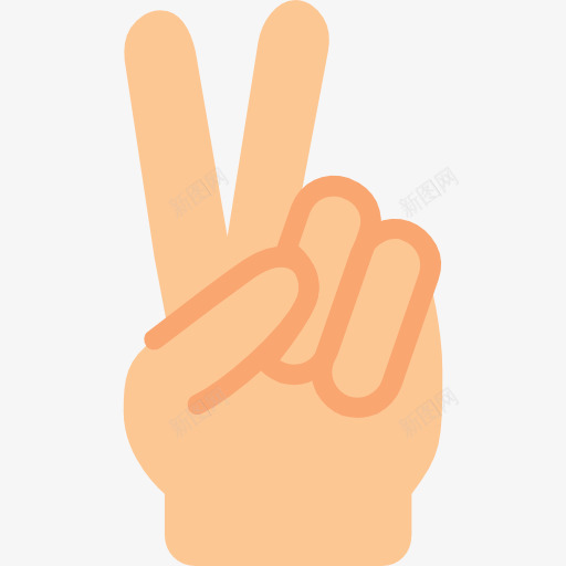 胜利图标png_新图网 https://ixintu.com yeah 动机 姿态 手势 手和手势 胜利手势