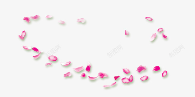 唯美粉红色花瓣飘落png免抠素材_新图网 https://ixintu.com 唯美 婚礼 粉红色 花瓣 飘落