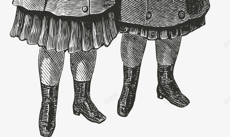 手绘抽象兔子和鼹鼠好朋友矢量图ai免抠素材_新图网 https://ixintu.com 兔子 手绘 抽象 鼹鼠 矢量图