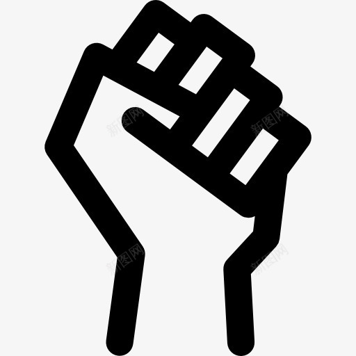 电力图标png_新图网 https://ixintu.com 手势 拳 握拳