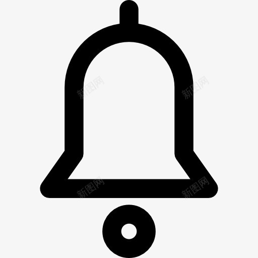 通知图标png_新图网 https://ixintu.com 上课铃 器皿 工具 报警 通知 铃 音乐和多媒体