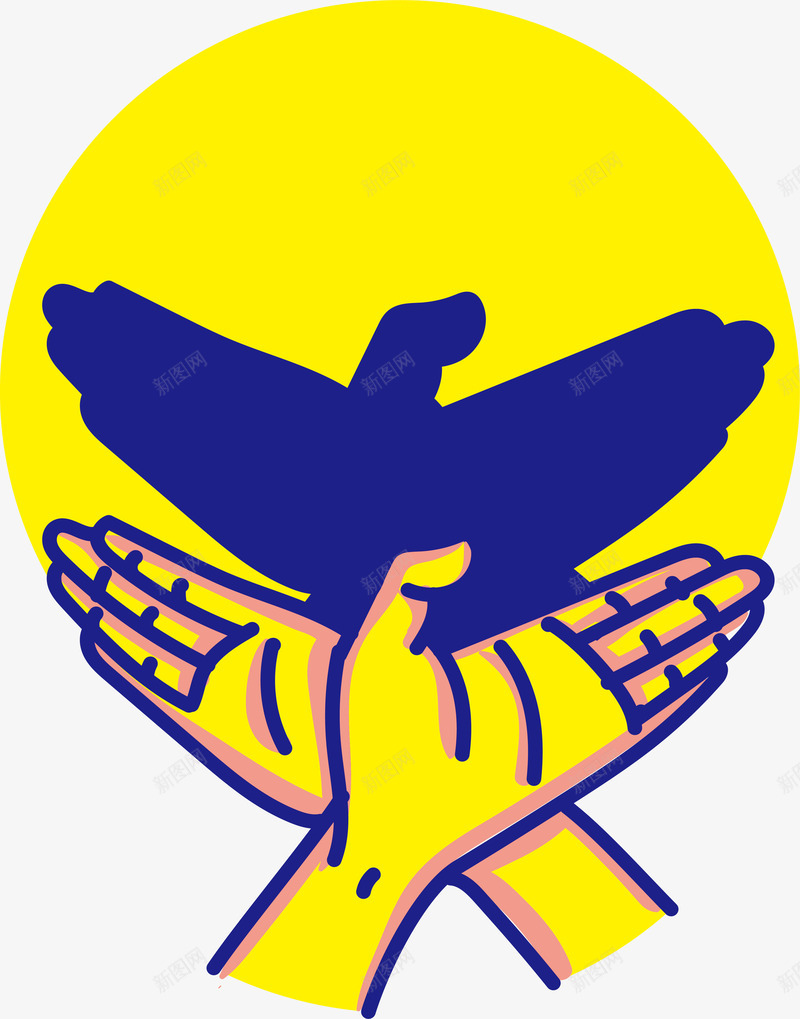 精美老鹰png免抠素材_新图网 https://ixintu.com 动物 卡通 模仿手势 精美 老鹰 老鹰LOGO 老鹰设计