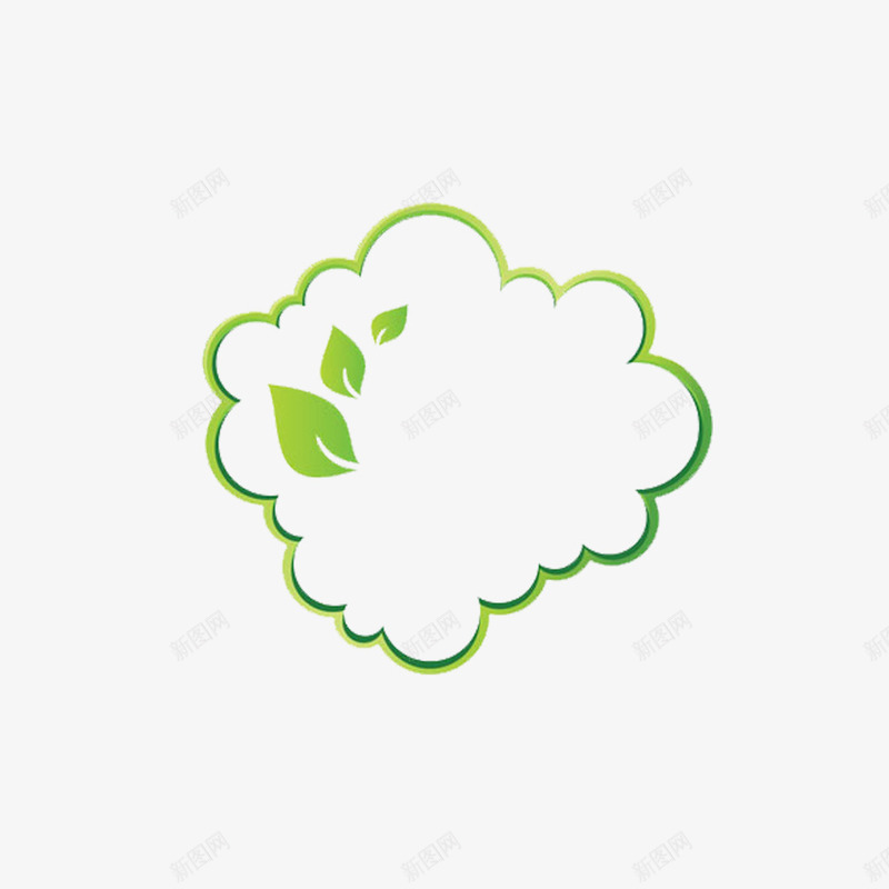 卡通绿色的安全标识PSD分层图标png_新图网 https://ixintu.com 安全保障 安全的产品 无毒标志 无毒标识 绿色安全 绿色生态 绿色的