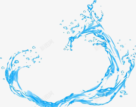 水溅png免抠素材_新图网 https://ixintu.com 水浪 水溅 水滴