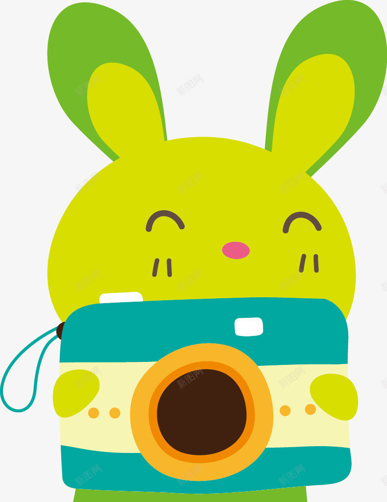 可爱的动物矢量图ai免抠素材_新图网 https://ixintu.com 兔子 卡通 可爱的动物 大象 狗 猴子 蝴蝶 驯鹿 鸡 矢量图