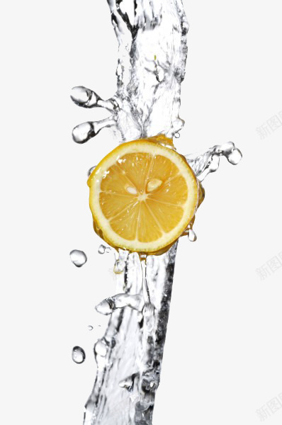 冲水的橙片png免抠素材_新图网 https://ixintu.com 橙子 水果 水波 水滴 流水 清新 飞溅