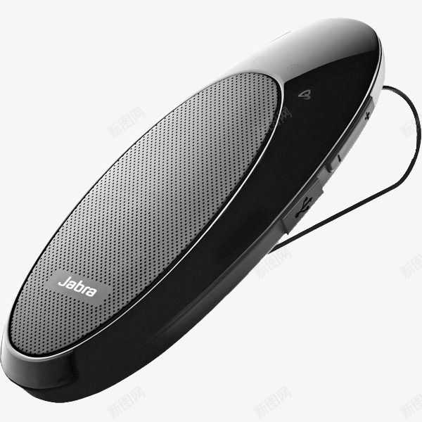 Jabra蓝牙耳机png免抠素材_新图网 https://ixintu.com 工业设计 数码科技 电子产品 音乐 黑色