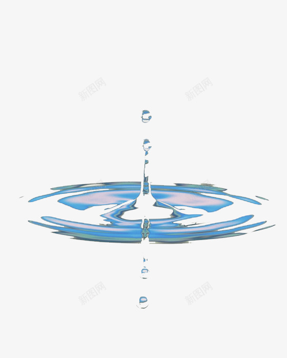 圆形水波水滴png免抠素材_新图网 https://ixintu.com 圆形水波 圆形素材 水波 水滴
