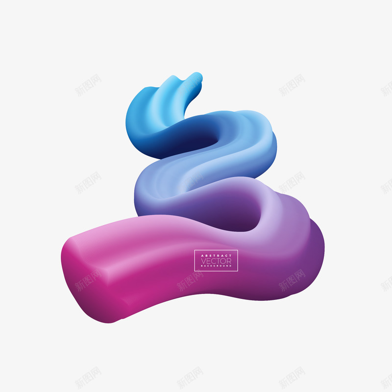 彩色立体三维线条png免抠素材_新图网 https://ixintu.com 300像素图 EPS图免抠 三维线 大图免抠 彩色线条 高清免抠