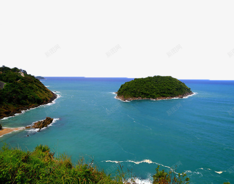 海上岛屿png免抠素材_新图网 https://ixintu.com 岛屿 摄影 旅游景点 普吉岛 普吉岛风景 树林 泰国 海洋 自然 阳光 风景