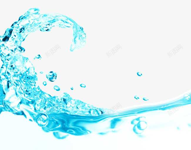 镜头下的水png免抠素材_新图网 https://ixintu.com 水波 水珠 海水 镜头
