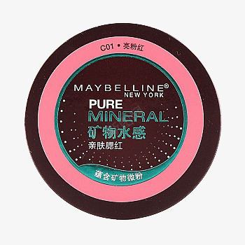 MAYBELLINE美宝莲Mpng免抠素材_新图网 https://ixintu.com 4g亮粉红 C01 MAYBELLINE美宝莲 产品实物 化妆品 腮红