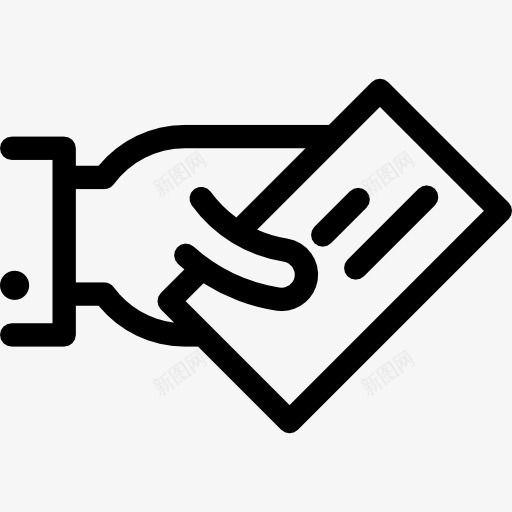 给卡图标png_新图网 https://ixintu.com ID卡 人身份 商人 手势 演示卡 识别