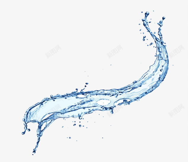向下水纹png免抠素材_新图网 https://ixintu.com 免扣 水波 水滴 清澈 素材 蓝色